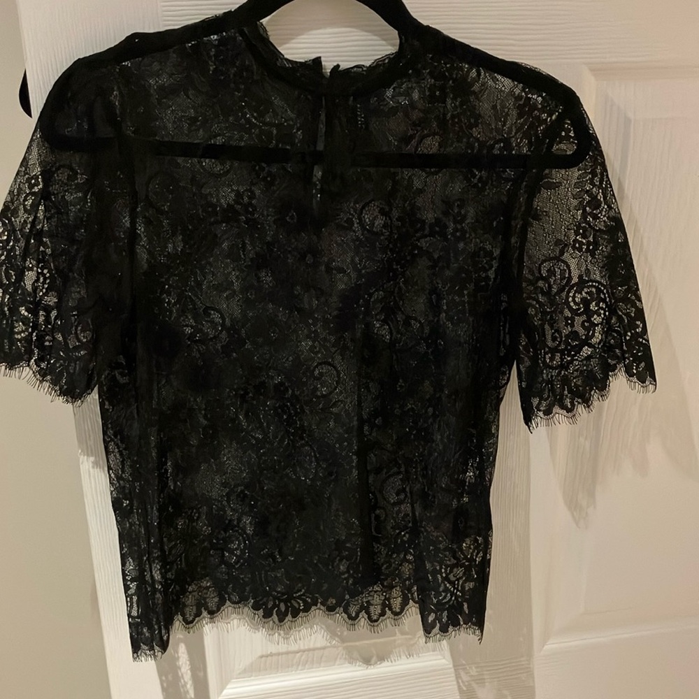 (US 4) H&M Lace Blouse